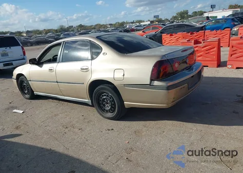 2004 Chevrolet Impala из США, поврежденный, VIN 2G1WF52E749129226